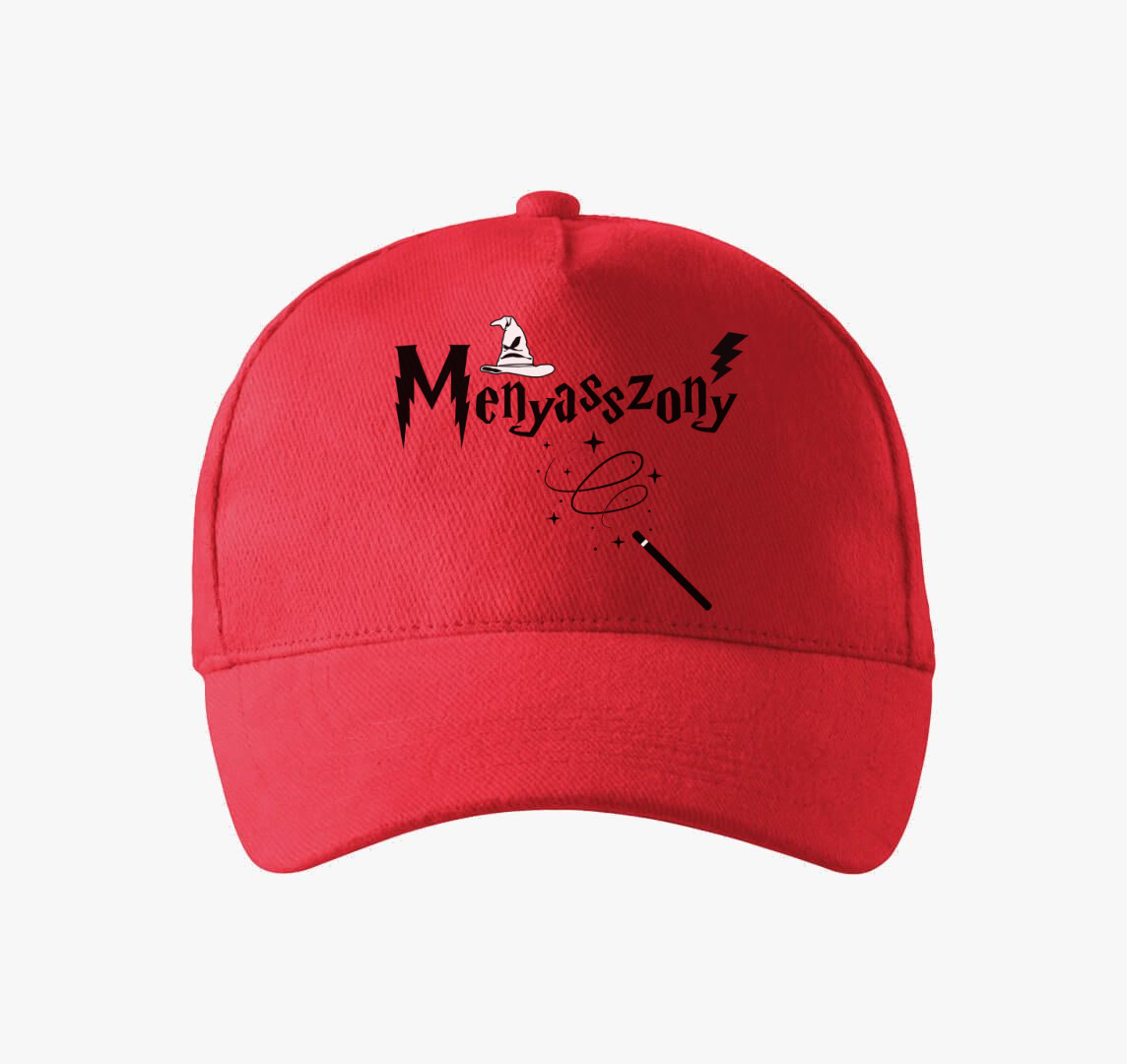 Varázslatos menyasszony baseball sapka — Piros