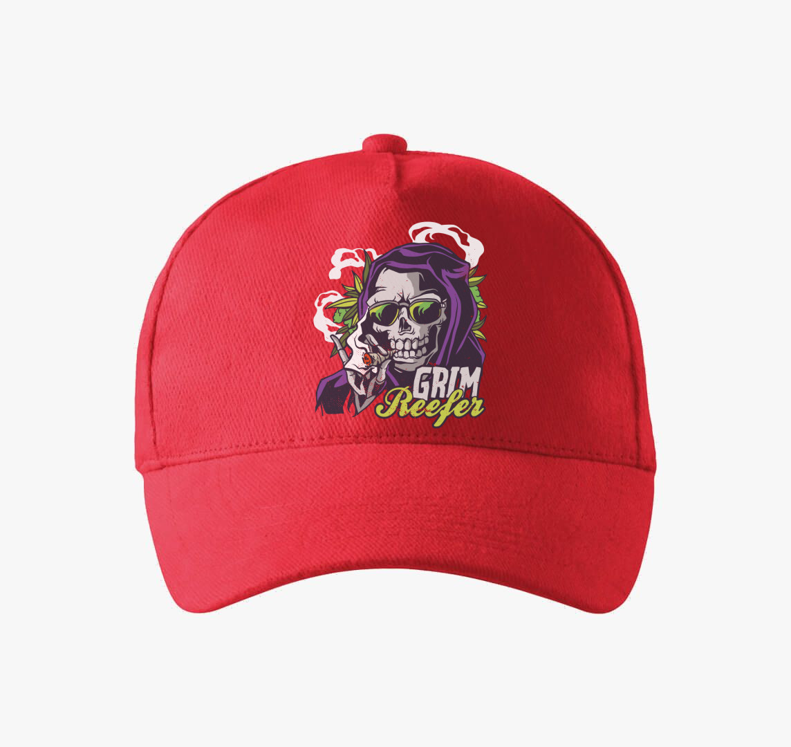 Nagy szívás baseball sapka — Piros