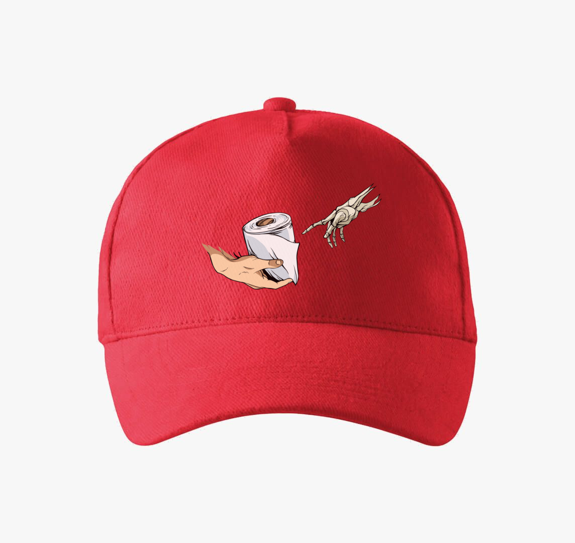 Örök igazság baseball sapka — Piros
