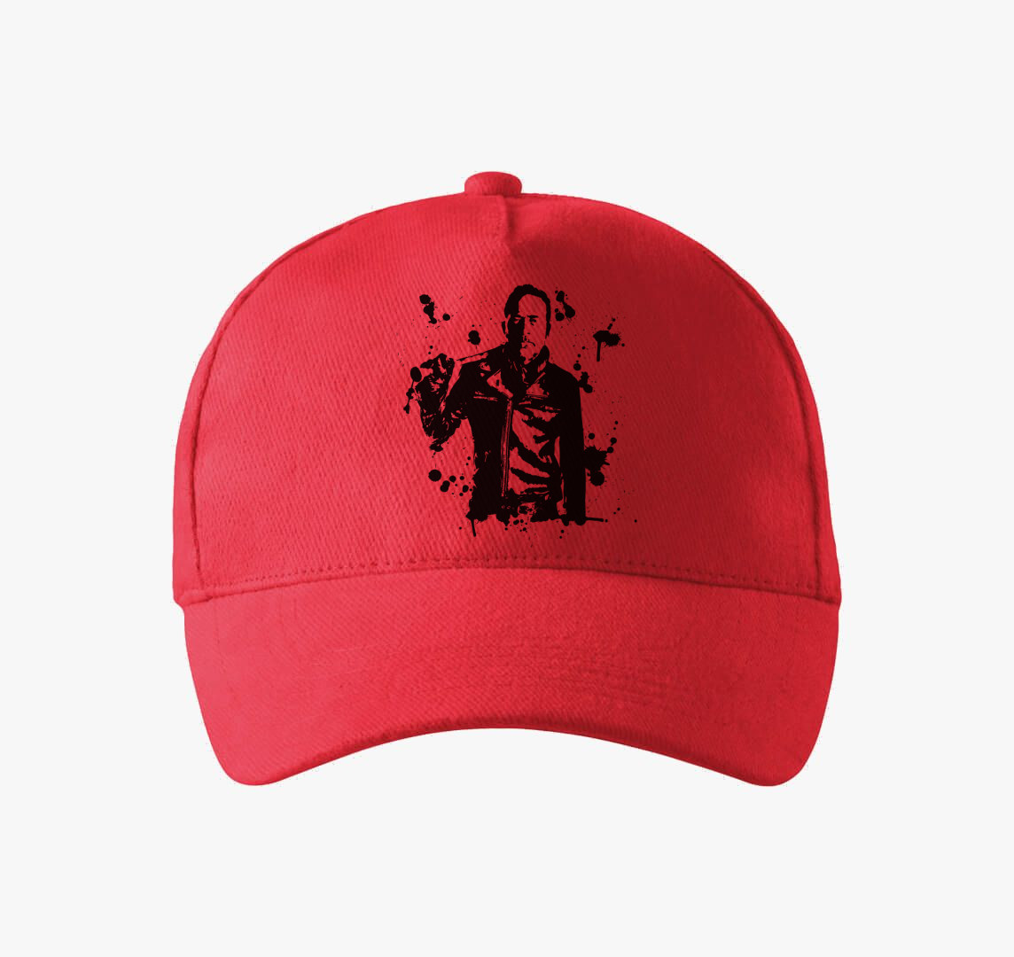 Negan 2 sziluett baseball sapka — Piros