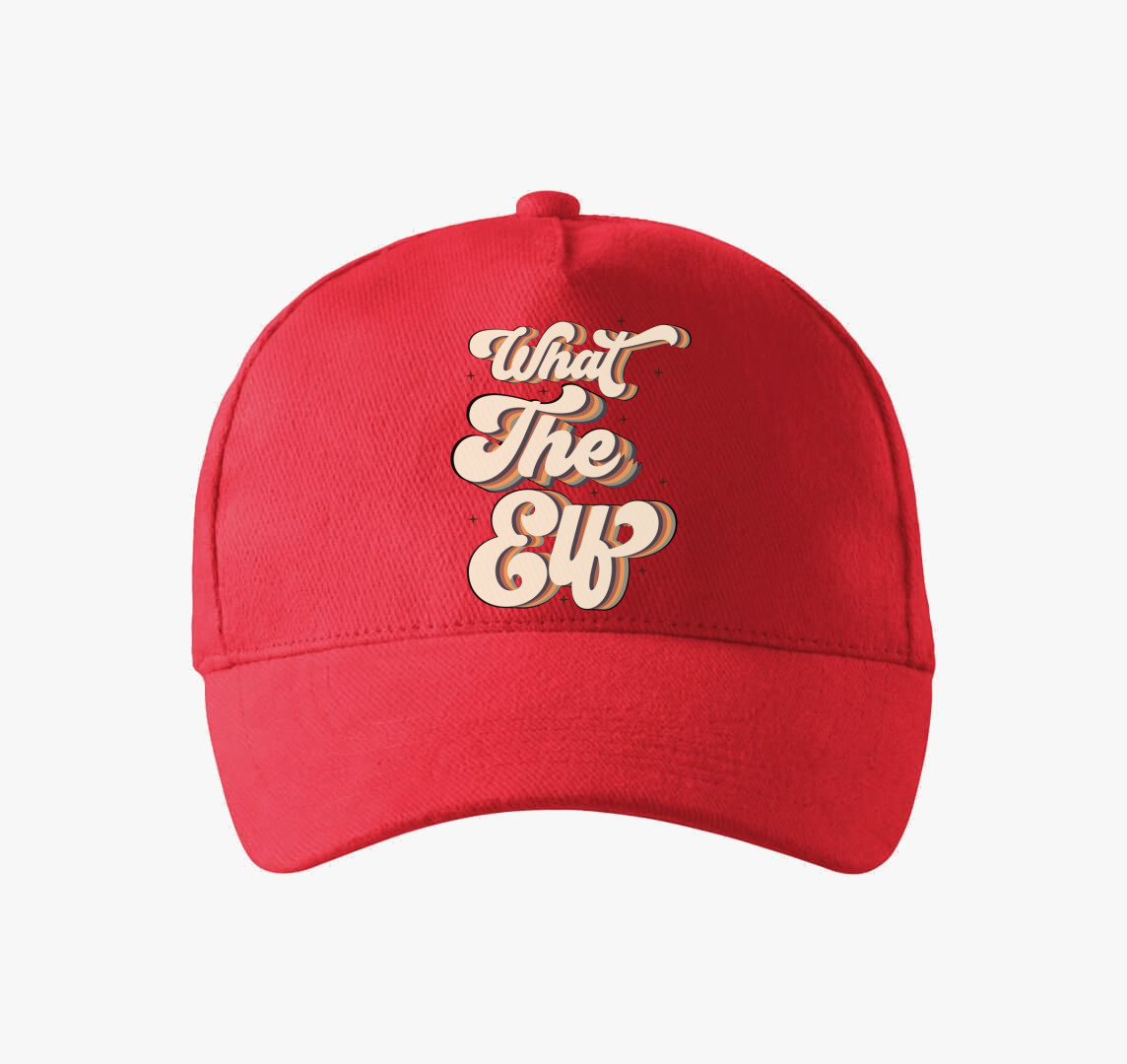 What elf baseball sapka — Piros