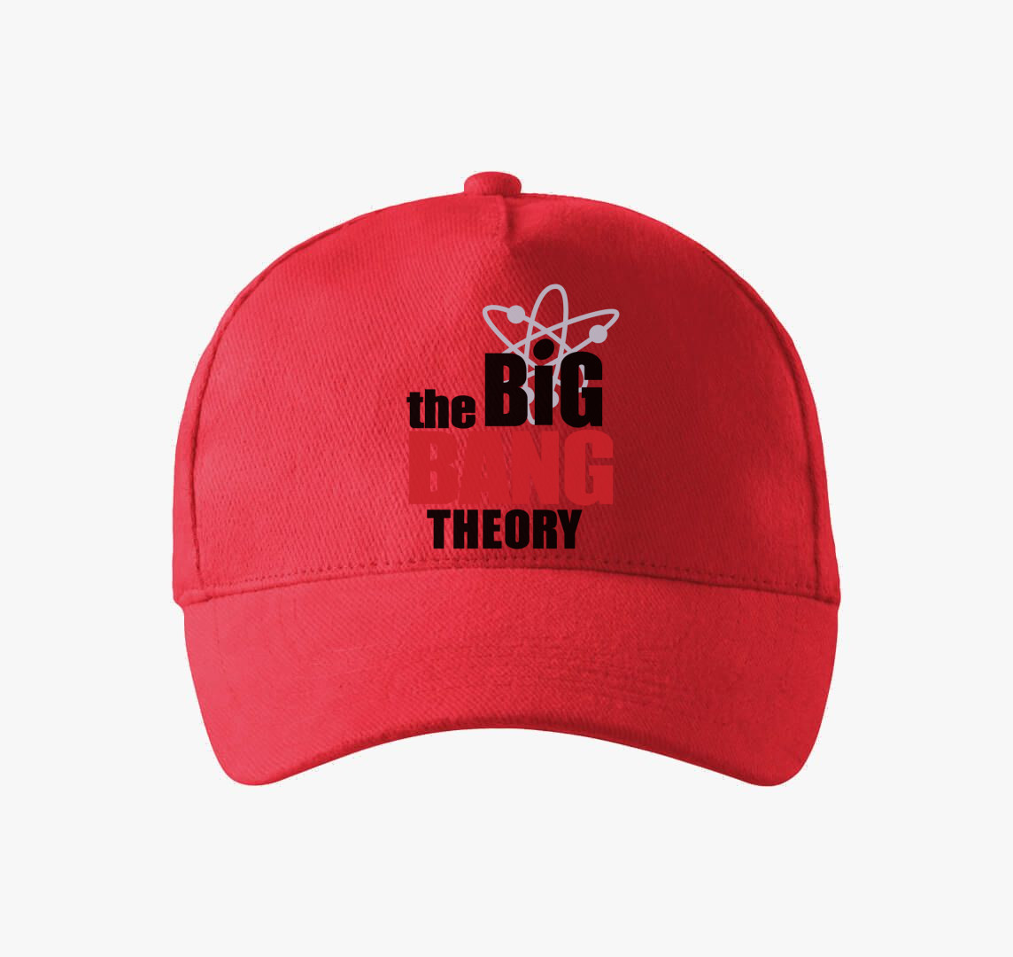 Big Bang Theory - Agymenők baseball sapka — Piros