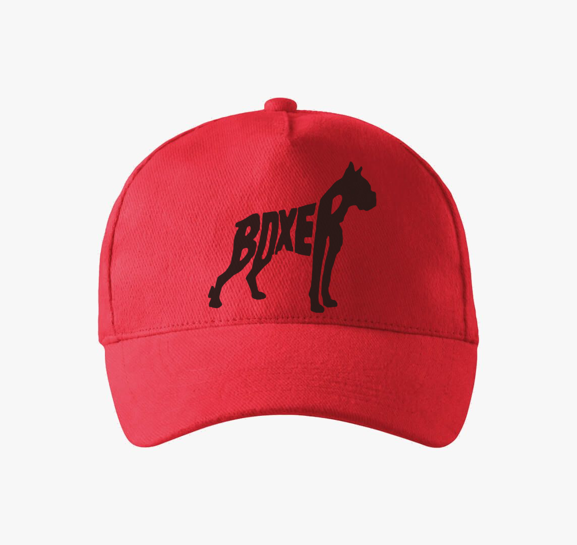 Boxer baseball sapka — Piros