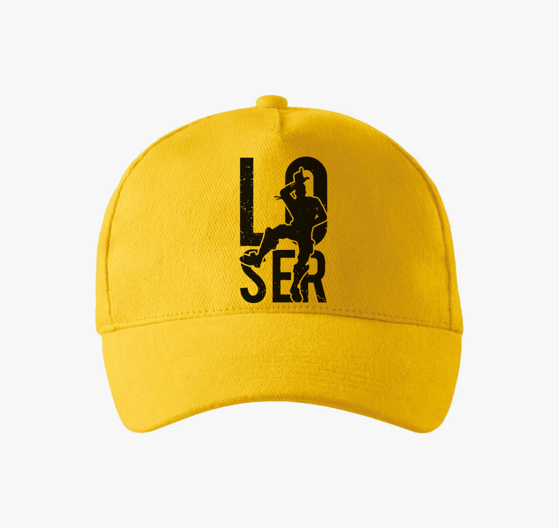 Fortnite Loser baseball sapka — Sárga