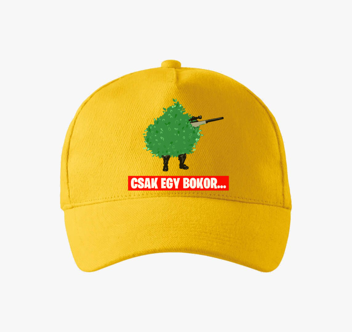 Fortnite csak egy bokor baseball sapka — Sárga