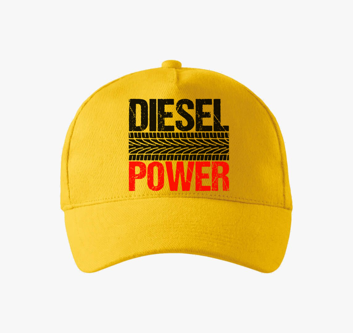 Diesel Power baseball sapka — Sárga