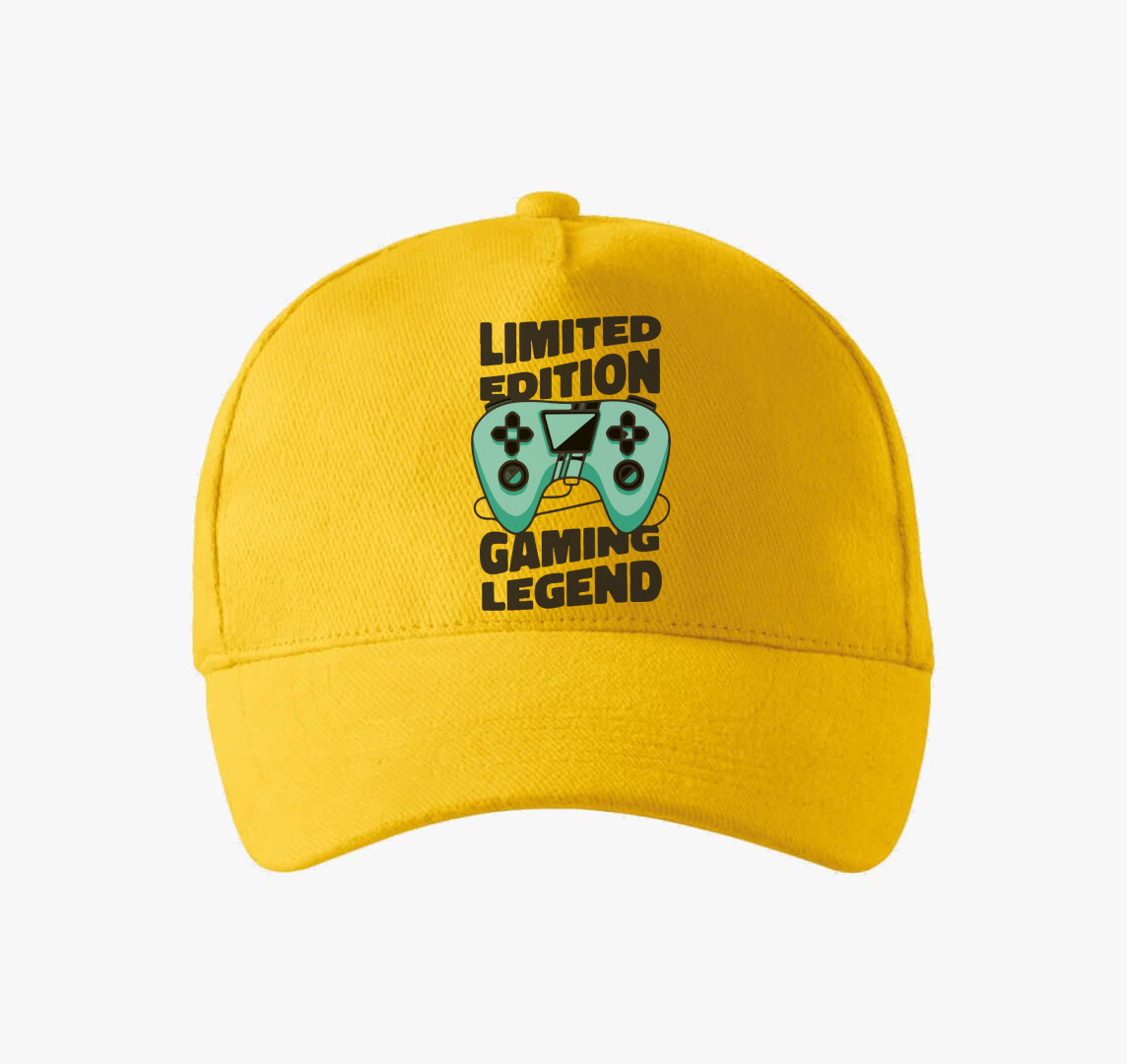 Limited edition gaming legend baseball sapka — Sárga