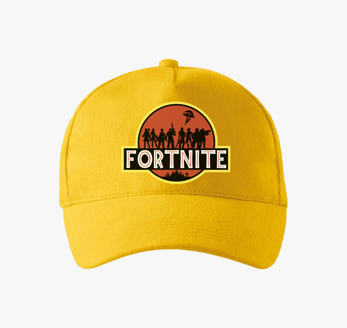 Fortnite Park baseball sapka — Sárga