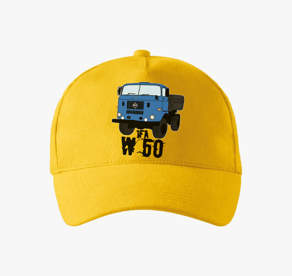 IFA W 50 baseball sapka — Sárga