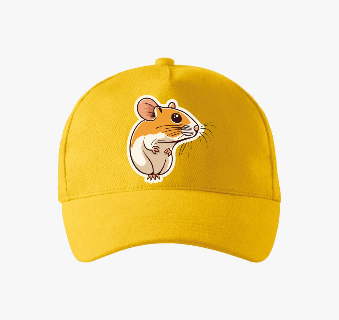 Cuki egér baseball sapka — Sárga