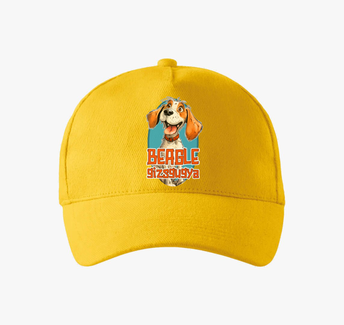 Beagle gizsgugya baseball sapka — Sárga