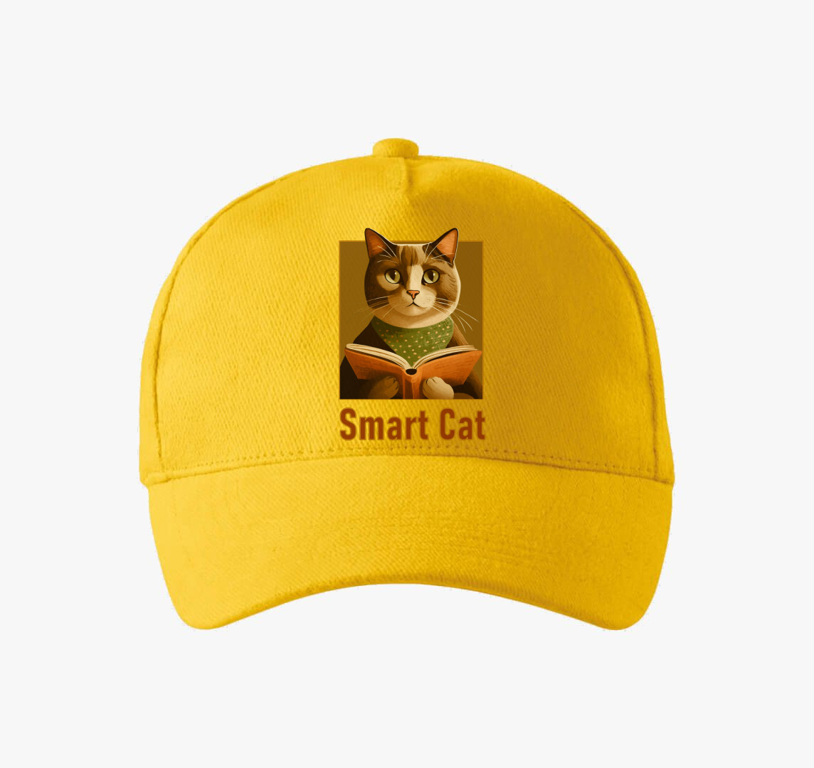 Smart Cat  baseball sapka — Sárga