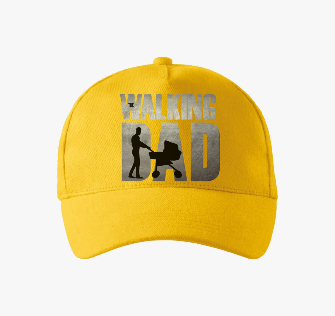 The Walking Dad baseball sapka — Sárga