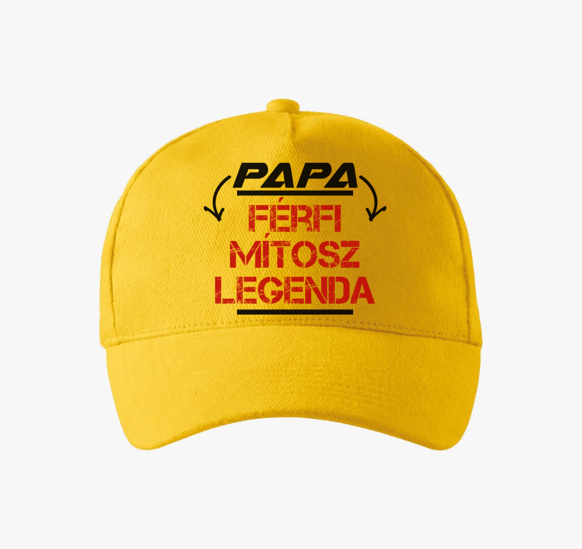 Papa szó jelentése baseball sapka — Sárga