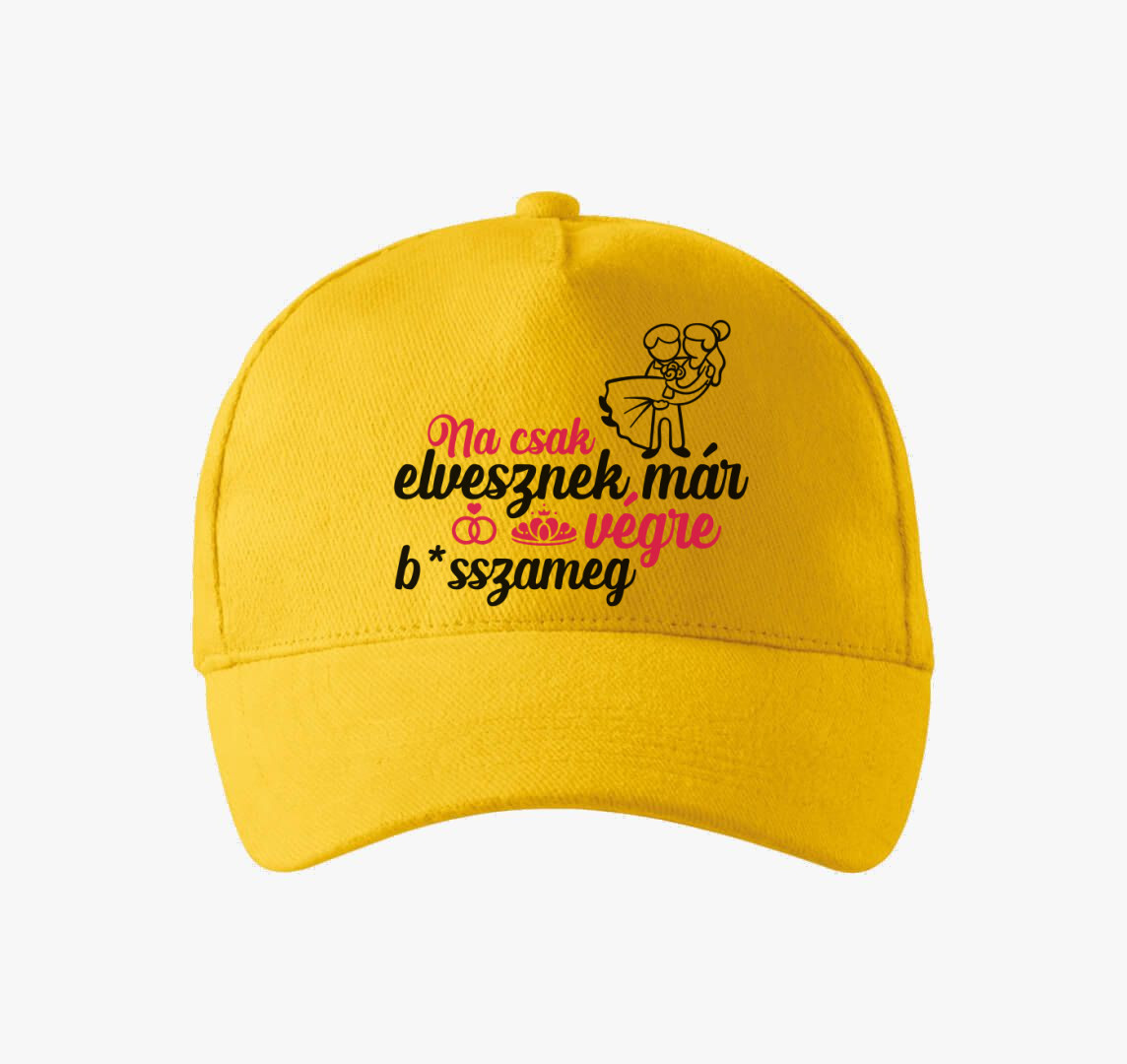 Na, csak elvesznek... baseball sapka — Sárga
