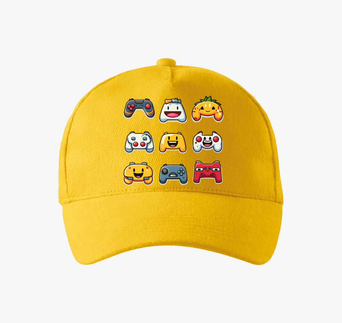 Fruit kontroller baseball sapka — Sárga