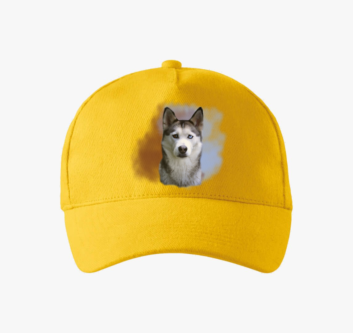 Husky baseball sapka — Sárga