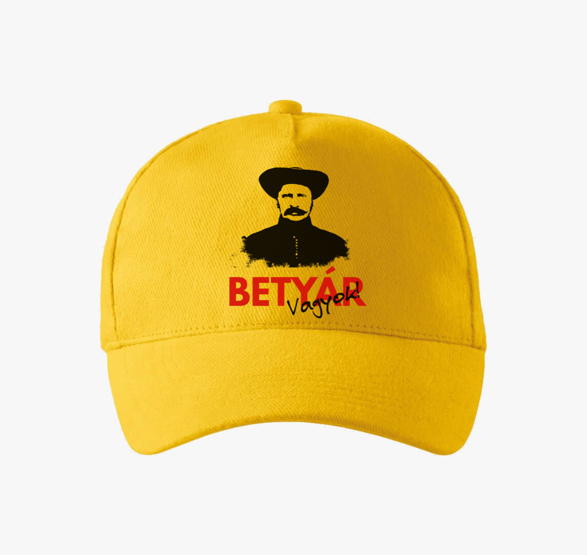 Betyár Vagyok baseball sapka — Sárga