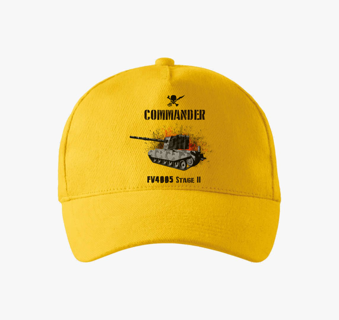 Commander FV4005 baseball sapka — Sárga