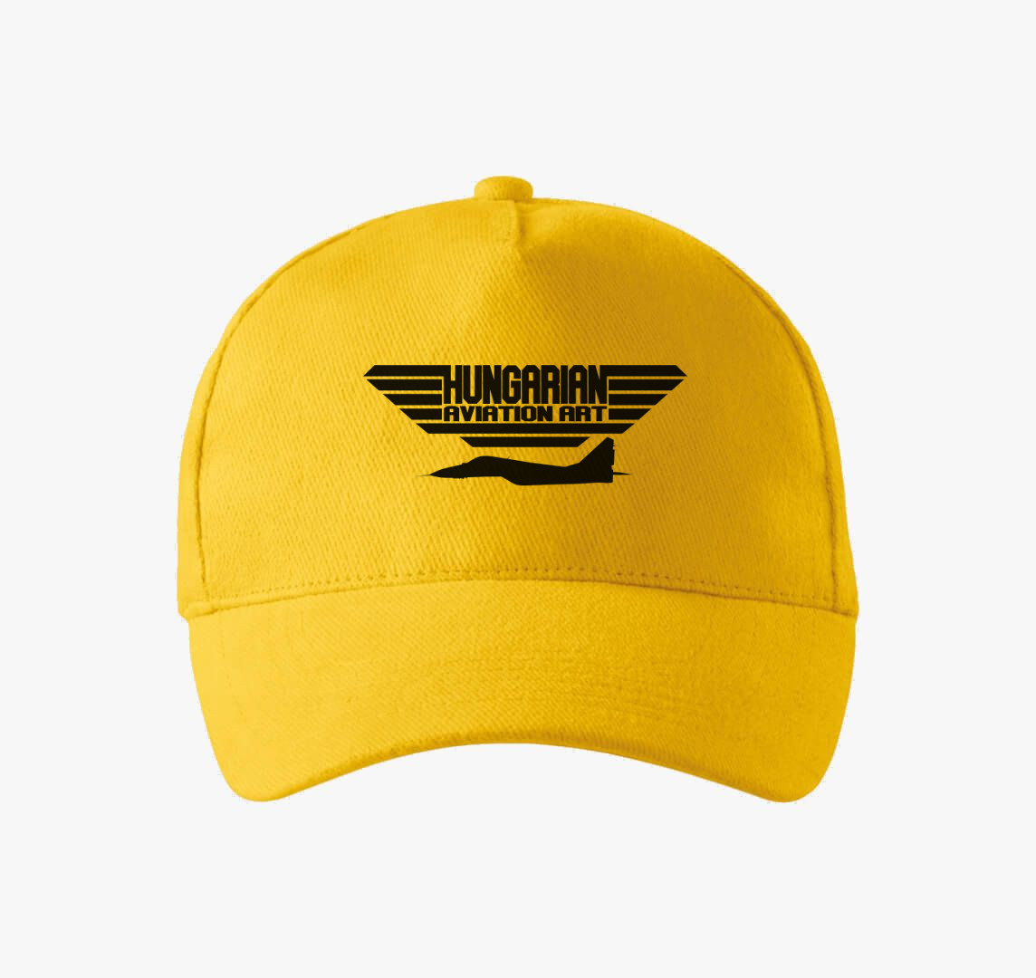 Hungarian Aviation Art baseball sapka — Sárga