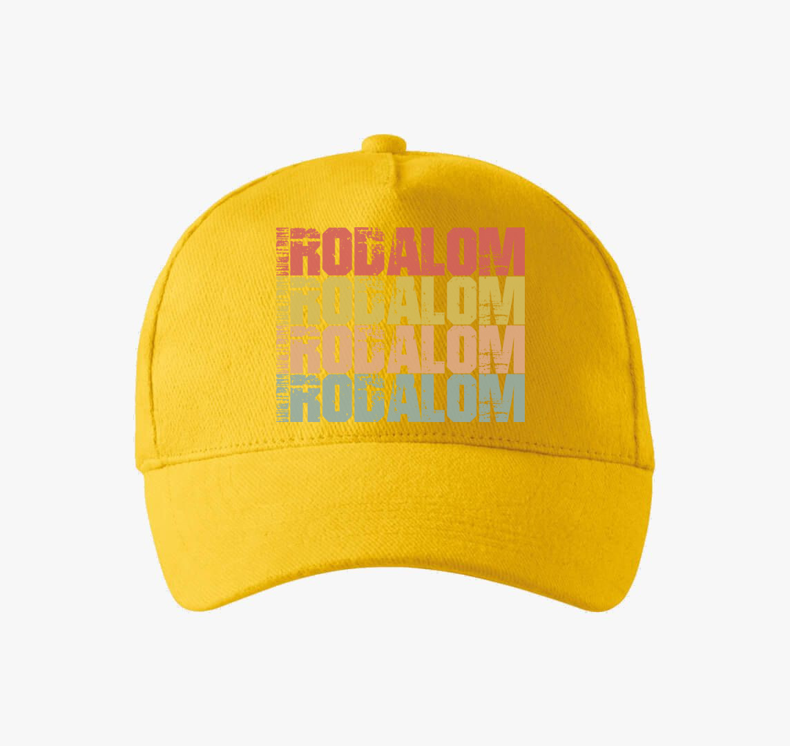 Irodalom feliratos baseball sapka — Sárga