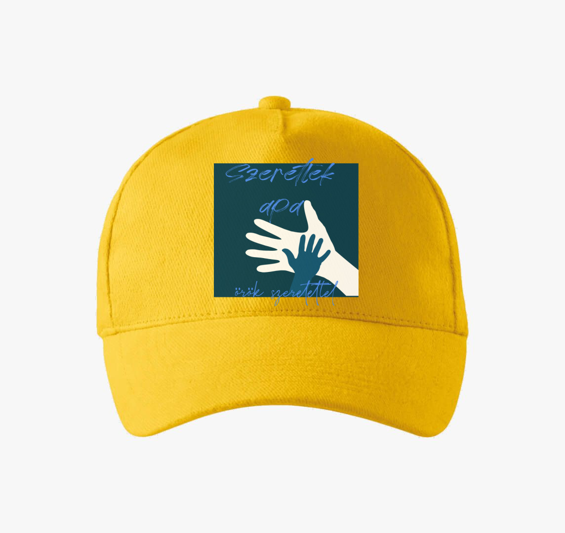 Szeretlek APA baseball sapka — Sárga