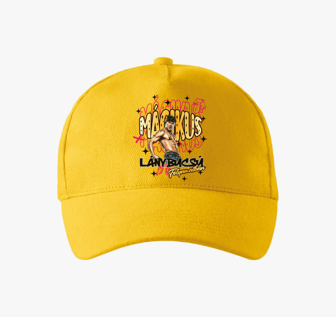 Mágikus Lánybúcsú baseball sapka — Sárga