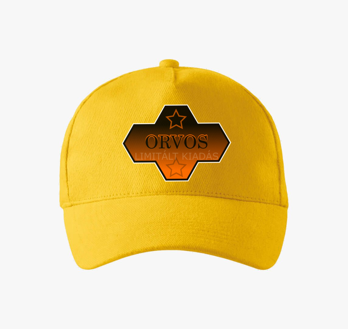 Limitált kiadású orvos baseball sapka — Sárga