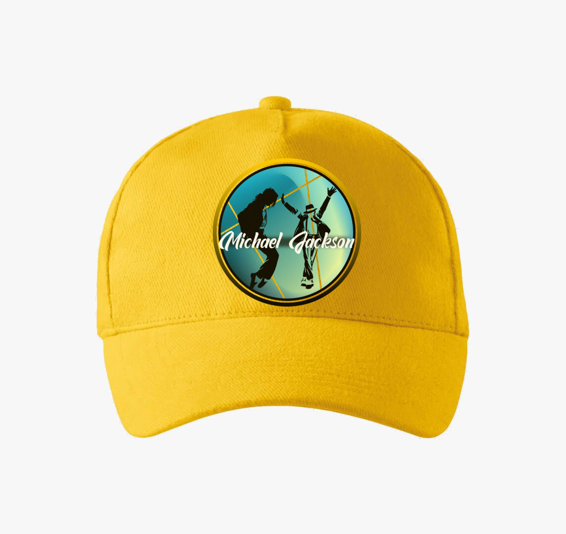 Jackson mintás baseball sapka — Sárga