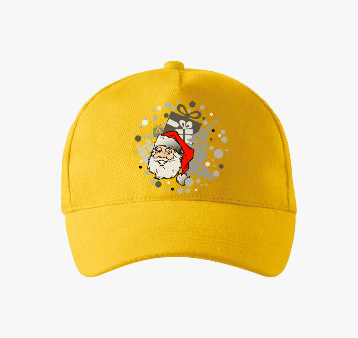 Mikulás baseball sapka — Sárga