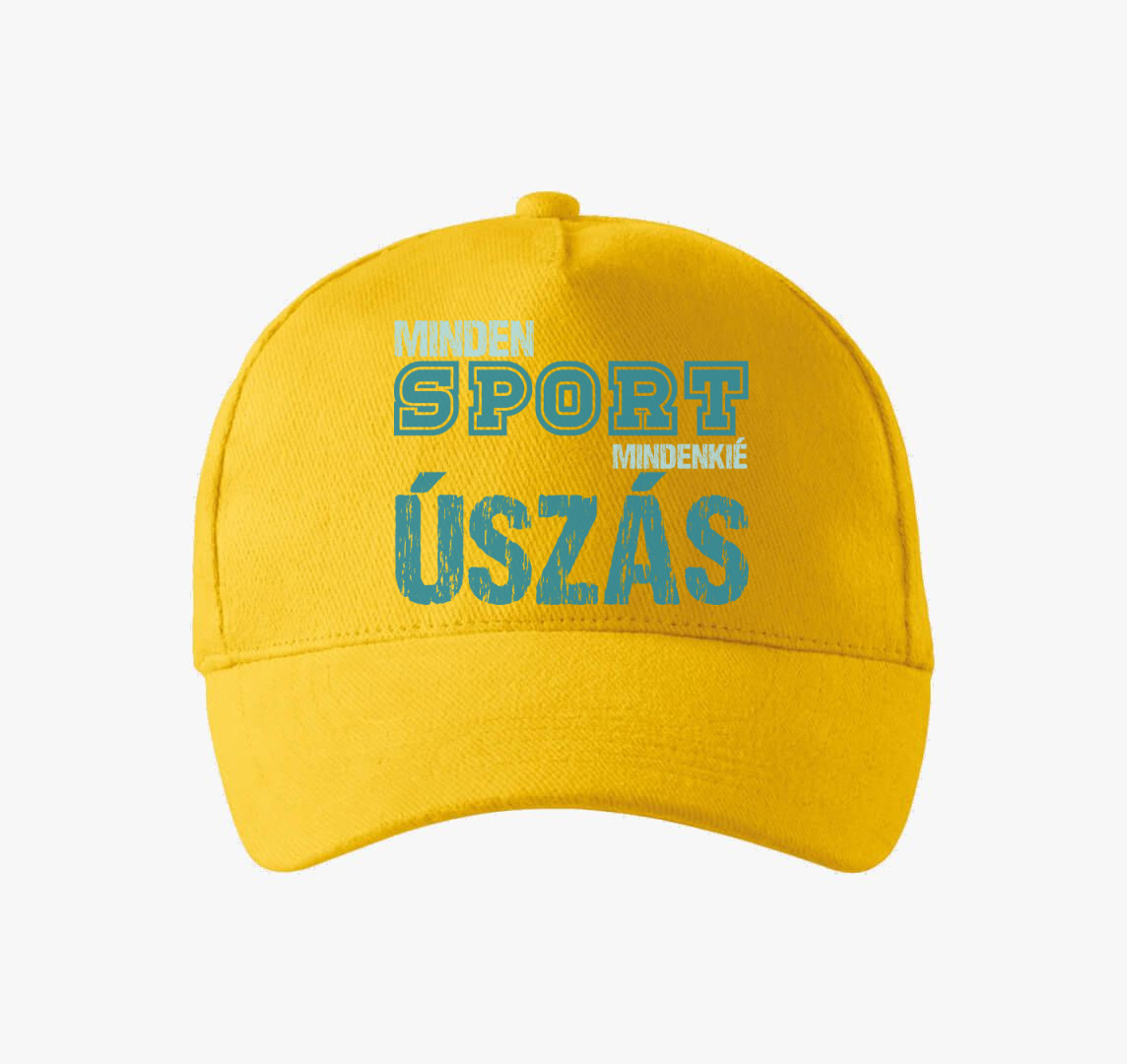 Minden sport úszás baseball sapka — Sárga