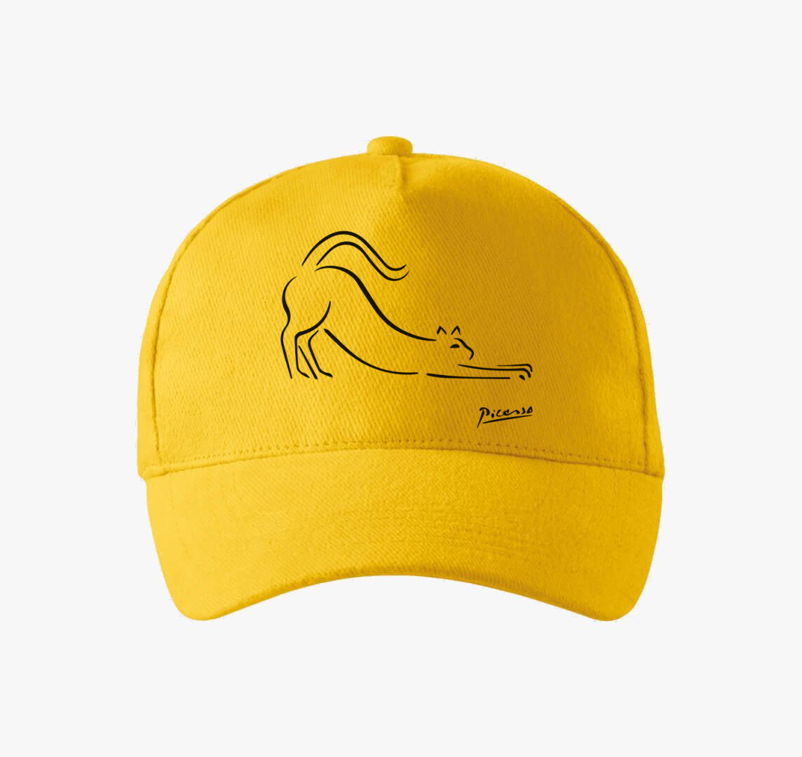 Picasso CAT baseball sapka — Sárga