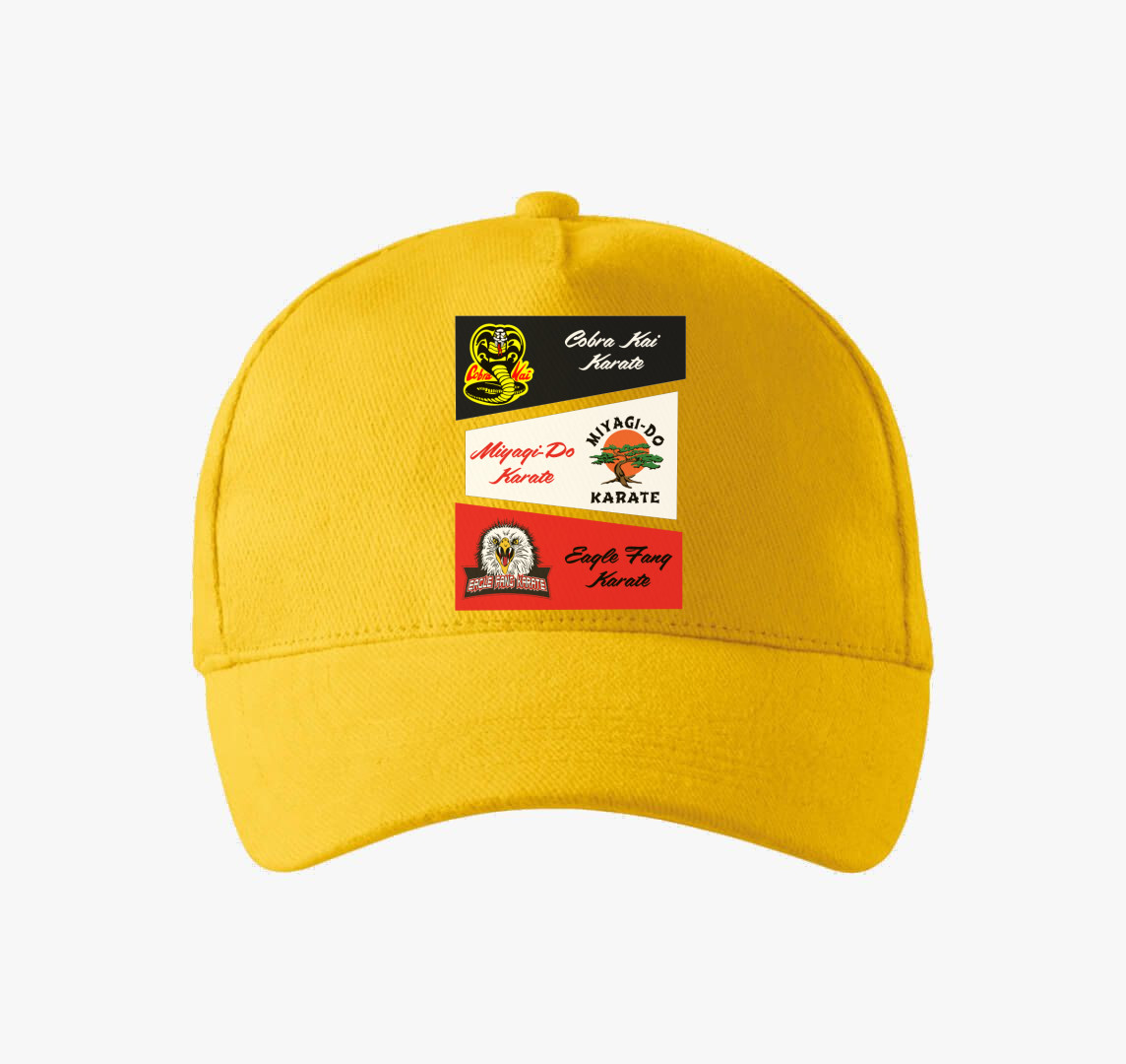 A 3 dojo baseball sapka — Sárga