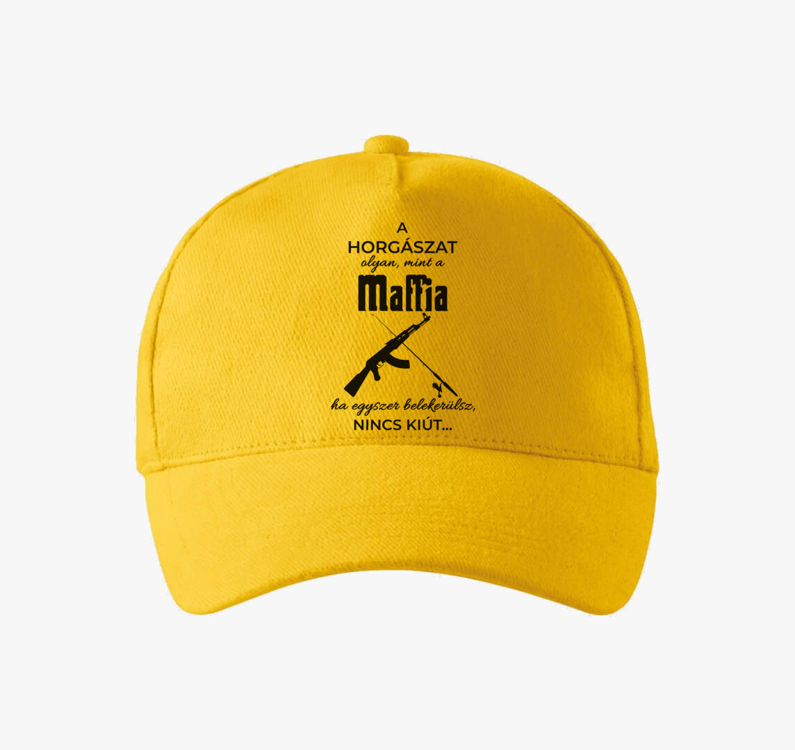 A horgászat olyan, mint a maffia baseball sapka — Sárga