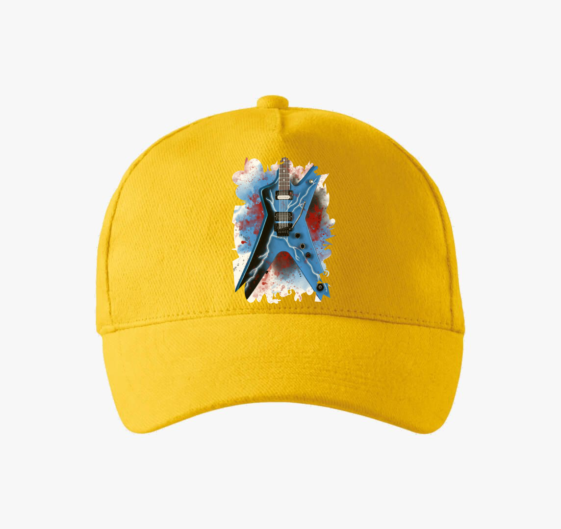 Dimebag Darrel gitár baseball sapka — Sárga