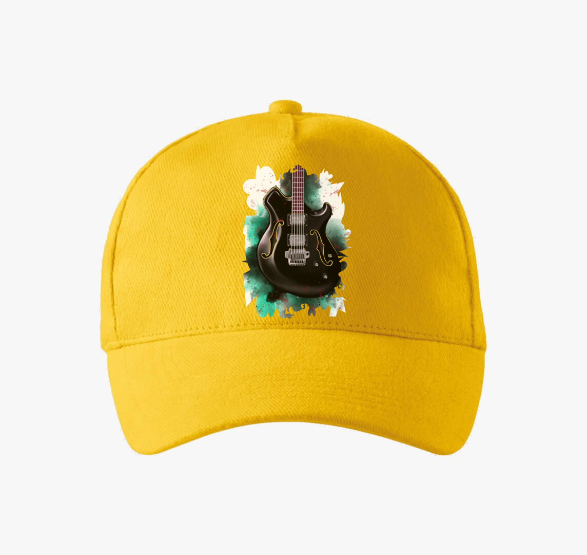Wes Borland gitár baseball sapka — Sárga