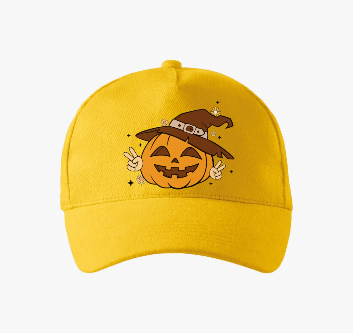 Howdy Pumpkin baseball sapka — Sárga