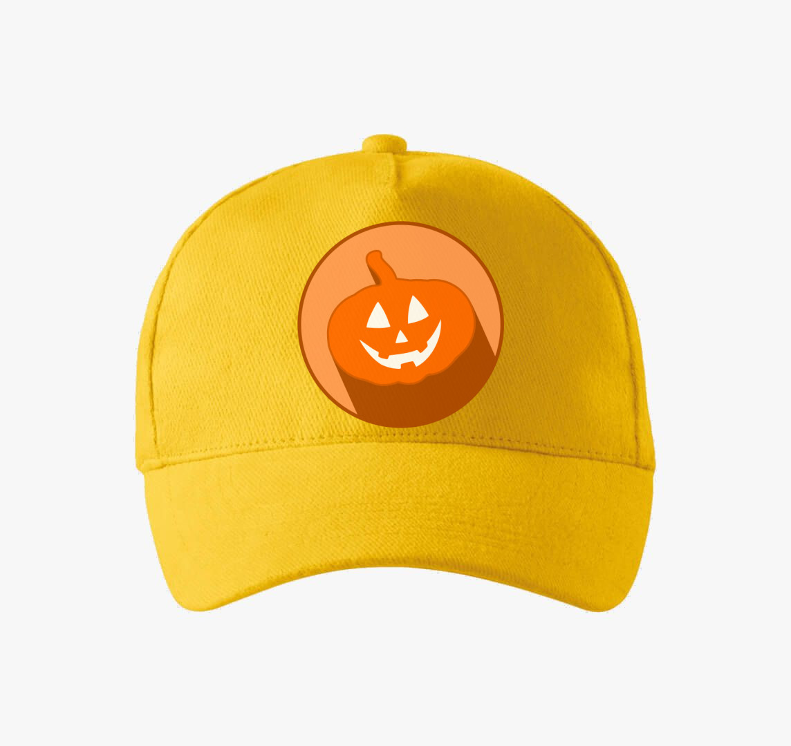 Ikon halloweenes baseball sapka — Sárga