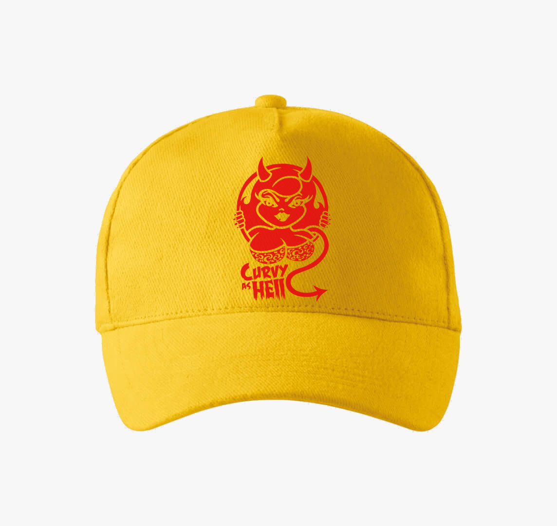 Pokolian csinos baseball sapka — Sárga