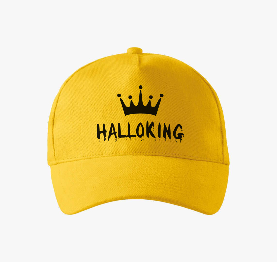 HalloKing baseball sapka — Sárga
