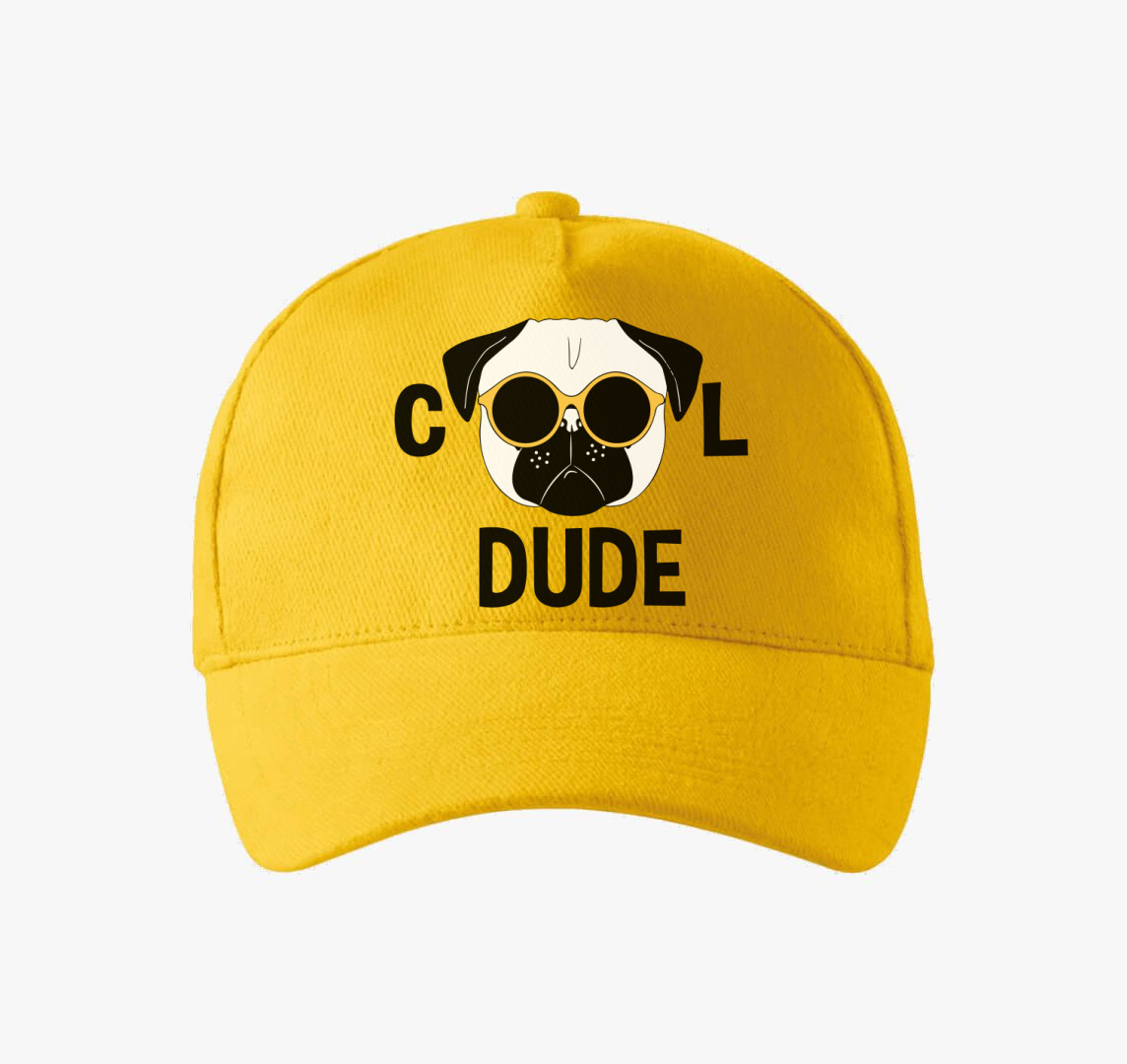 Cool dude baseball sapka — Sárga