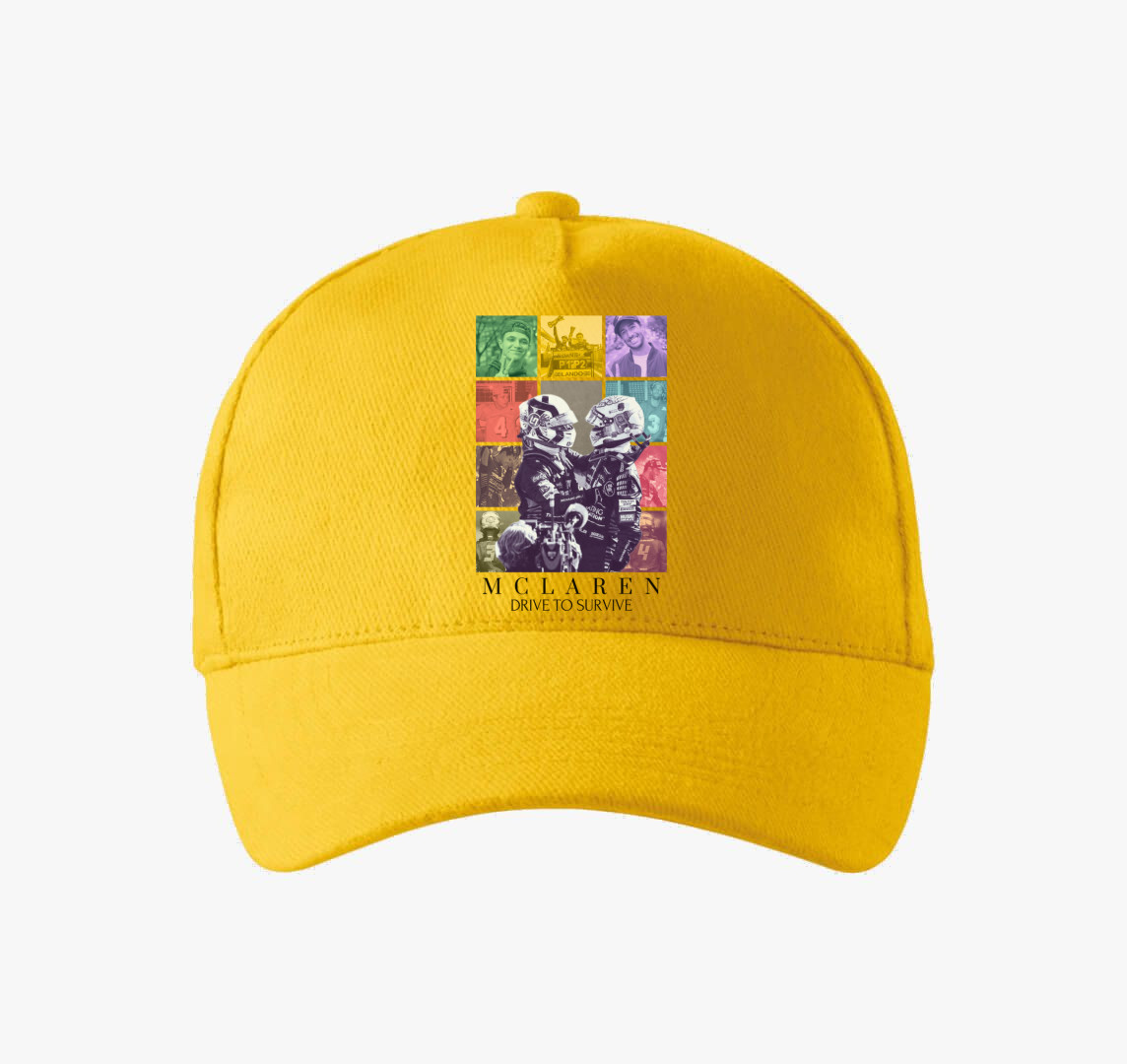 McLaren F1 baseball sapka — Sárga