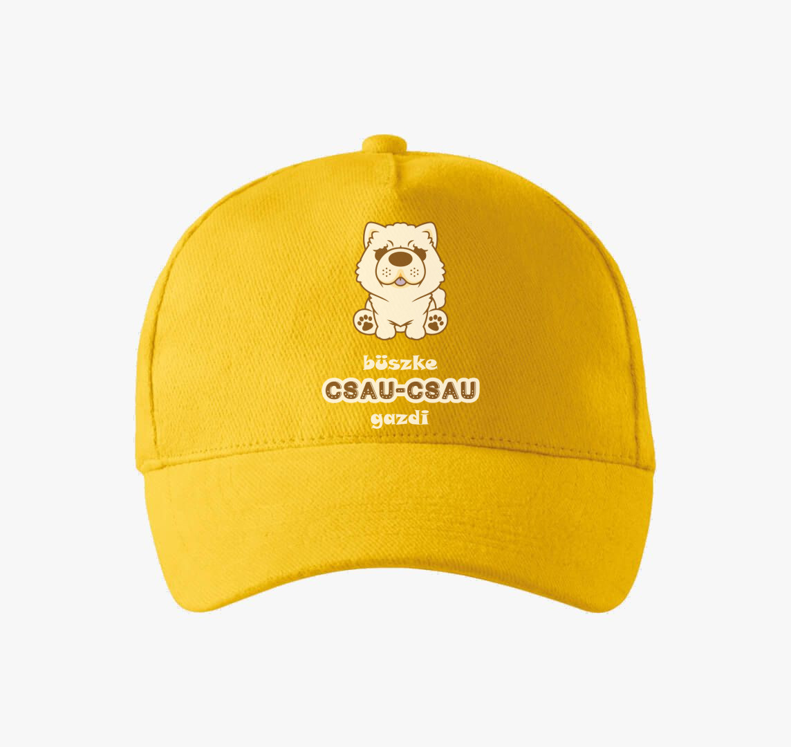 Fehér csaucsau baseball sapka — Sárga
