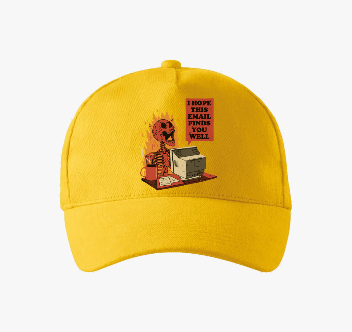 I hope baseball sapka — Sárga