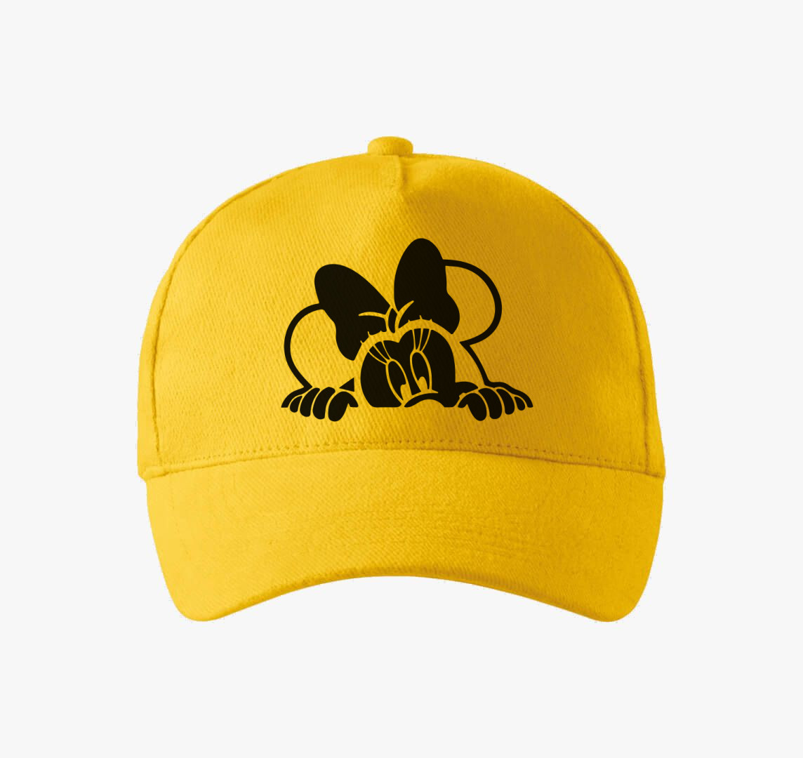 Minnie baseball sapka — Sárga