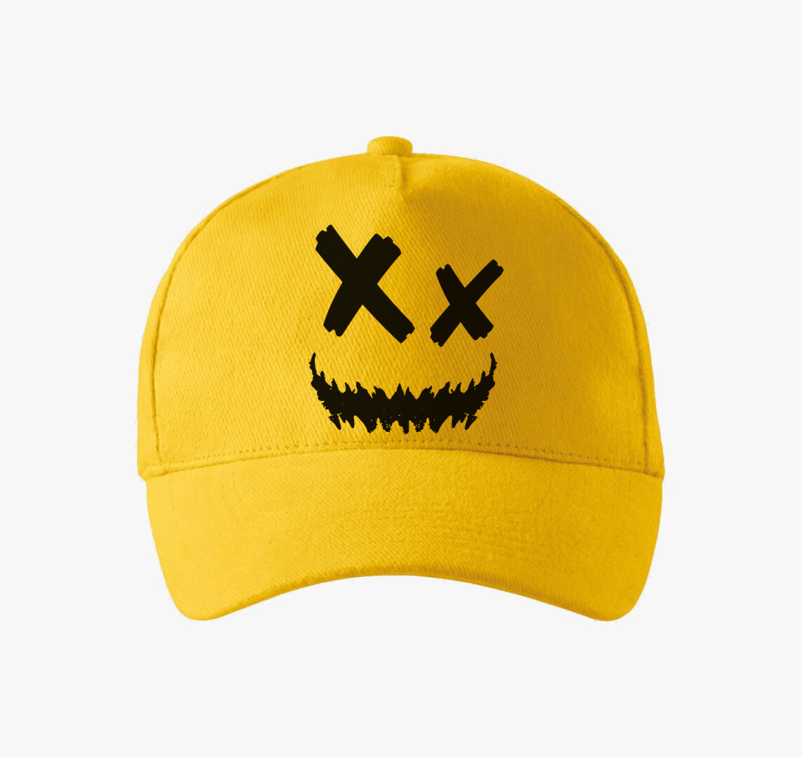 Smiley 2 baseball sapka — Sárga