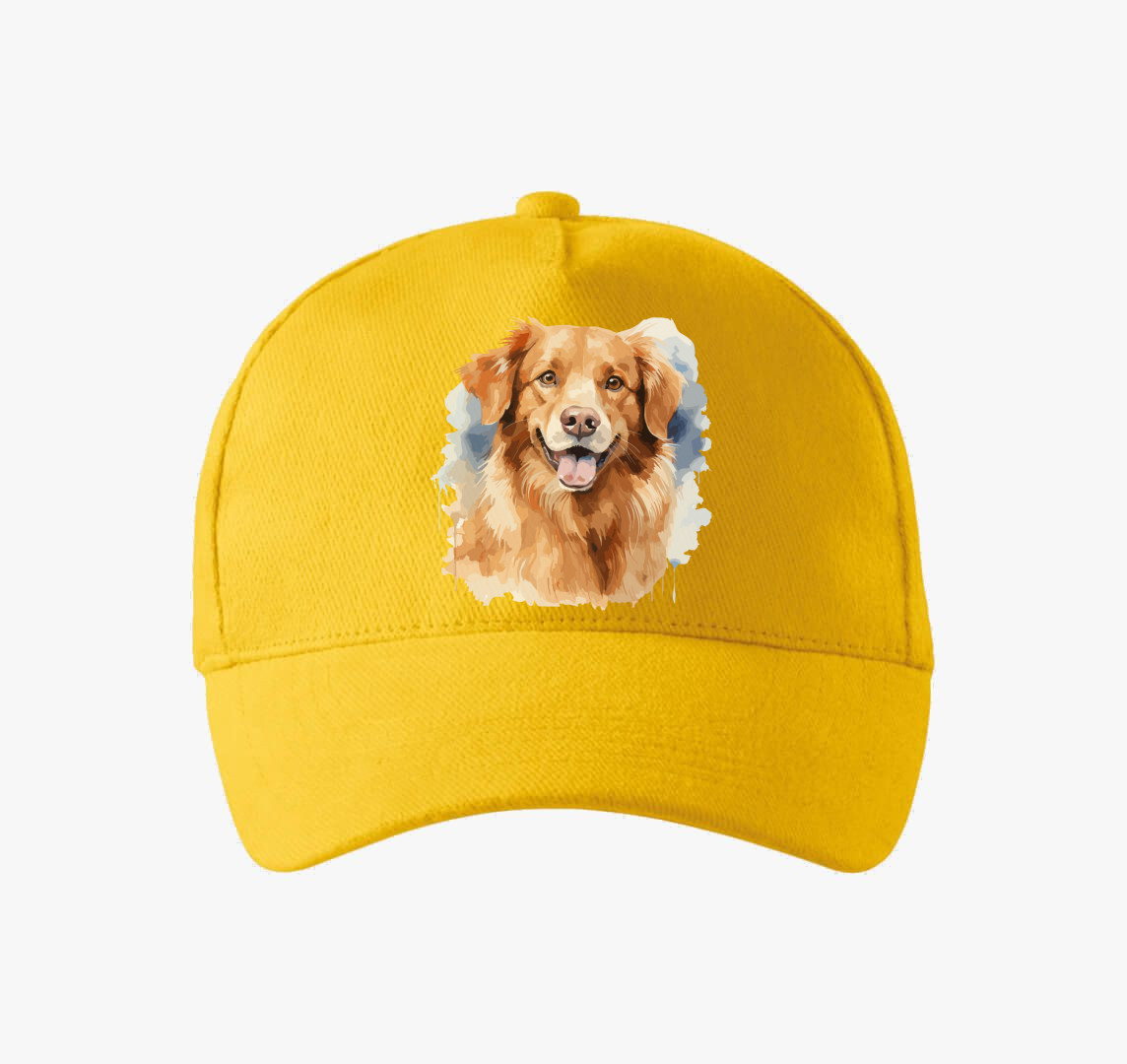 Golden retriever baseball sapka — Sárga