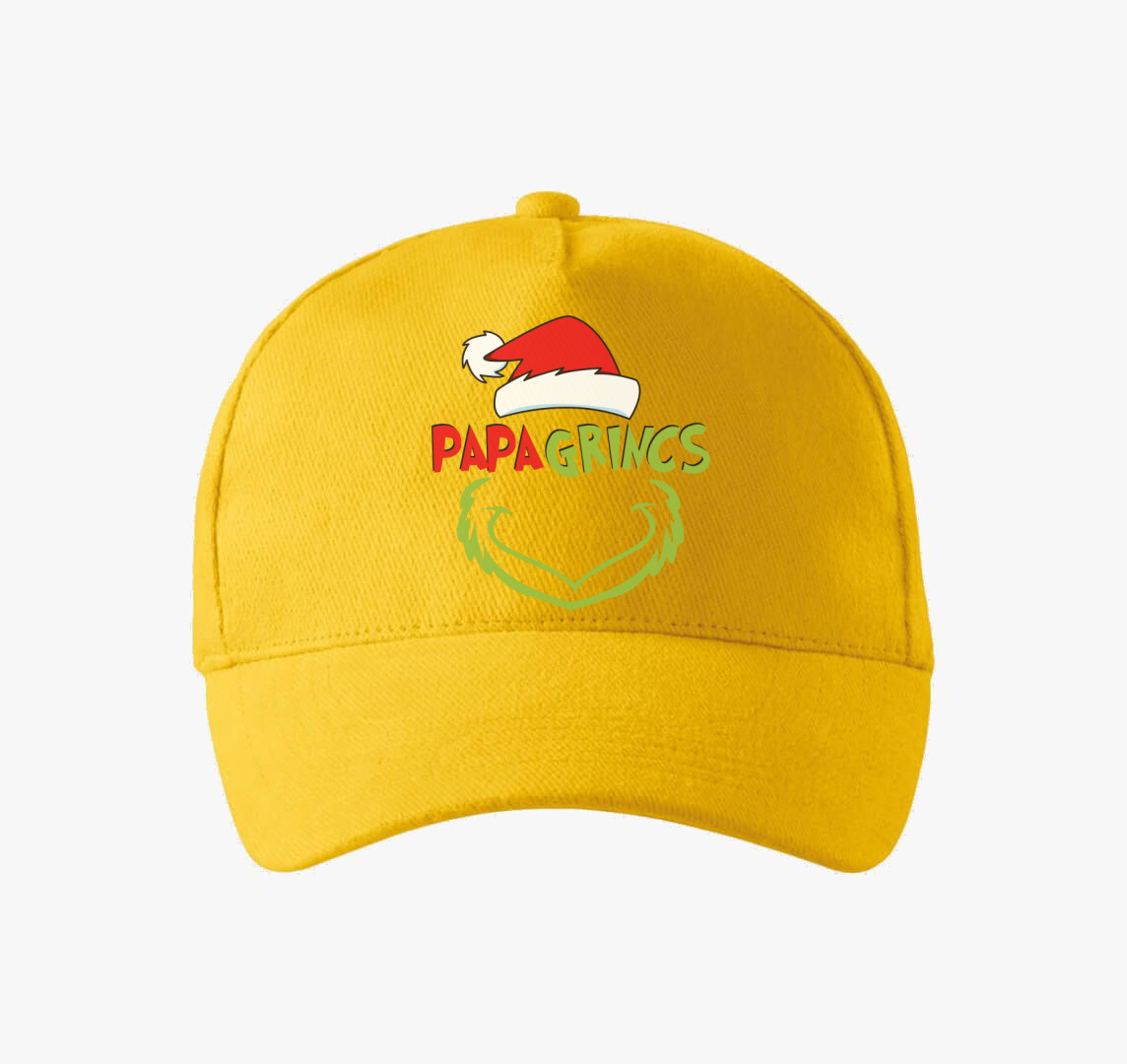 Papa grincs baseball sapka — Sárga