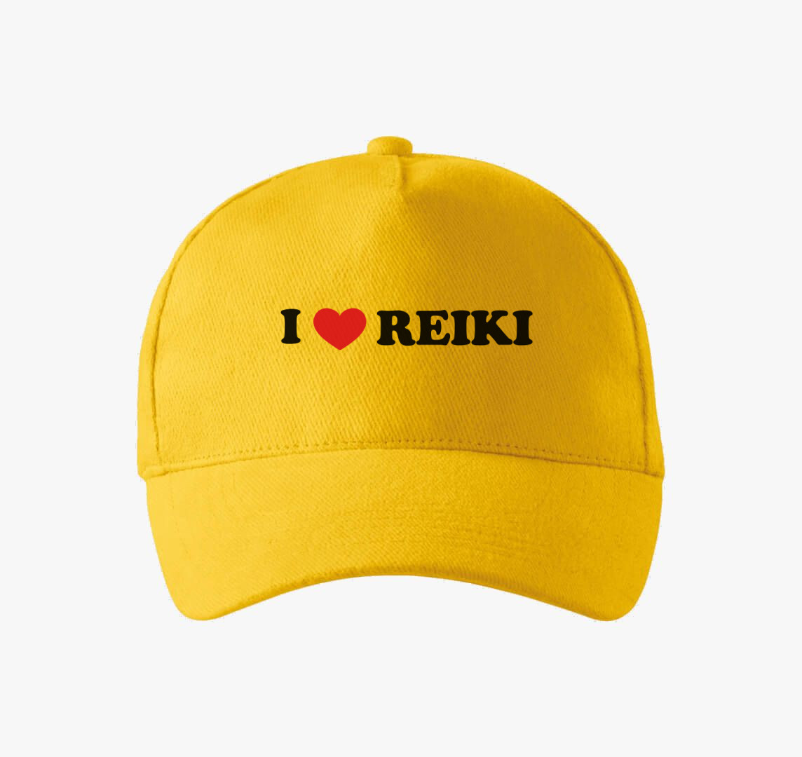 I love reiki baseball sapka — Sárga