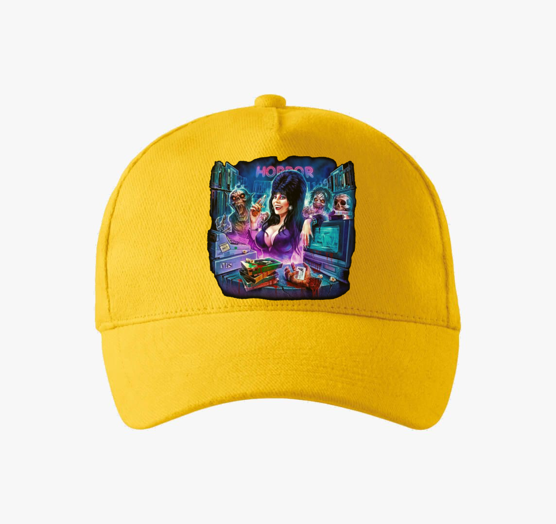 Elvira baseball sapka — Sárga
